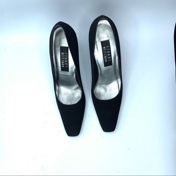 Stuart Weitzman Scarlet Black Pumps - Picture 6 of 11